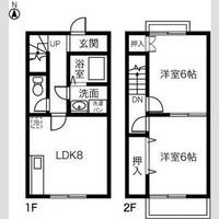 愛知県一宮市赤見4(一戸建)の賃貸物件の間取り