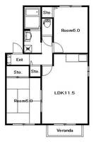 物件の間取り画像