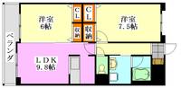 物件の間取り画像