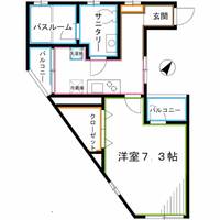 東京都杉並区下井草3(マンション)の賃貸物件の間取り