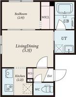 厚別中央4-4MS(仮)の間取り