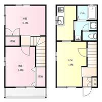 フローラルパレス 梅の間取り