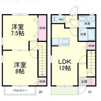 静岡県浜松市中央区入野町(一戸建)の賃貸物件の間取り
