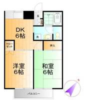 イル・パラッツォ塚田C棟の間取り