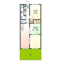 フォブール高松南Bの間取り