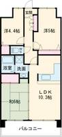 物件の間取り画像