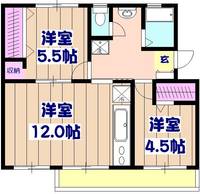 物件の間取り画像