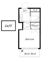 東京都板橋区西台1(アパート)の賃貸物件の間取り