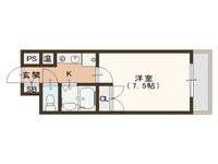 大阪府大阪市住之江区南加賀屋2(マンション)の賃貸物件の間取り