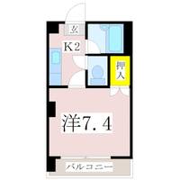 鹿児島県鹿児島市唐湊4(マンション)の賃貸物件の間取り