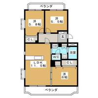 物件の間取り画像