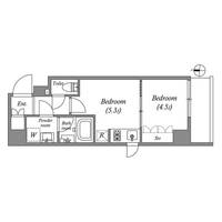 クオリタス住吉の間取り