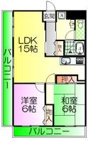 物件の間取り画像
