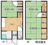 とねり住宅の間取り