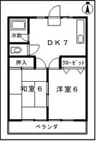 物件の間取り画像