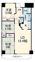 物件の間取り画像