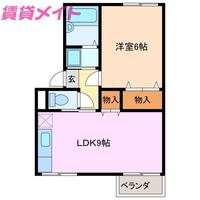 物件の間取り画像