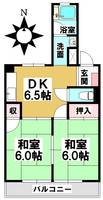 ハイツみづほの間取り