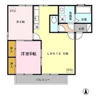 埼玉県深谷市東方(アパート)の賃貸物件の間取り