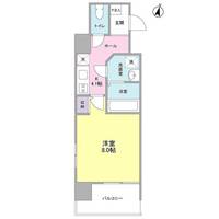 東京都江東区東陽1(マンション)の賃貸物件の間取り