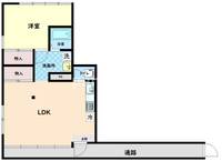 高知県高知市桟橋通3(一戸建)の賃貸物件の間取り