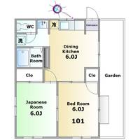 メゾンBENIMO B棟の間取り