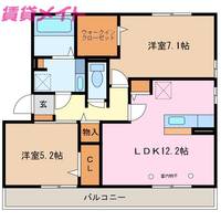 物件の間取り画像
