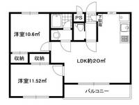 シュガーハウスの間取り