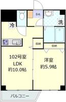 エステ浅草壱番館の間取り