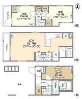 東京都大田区千鳥2(一戸建)の賃貸物件の間取り