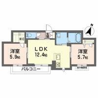物件の間取り画像