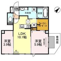 兵庫県明石市和坂1(アパート)の賃貸物件の間取り