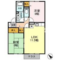 埼玉県本庄市小島6(アパート)の賃貸物件の間取り