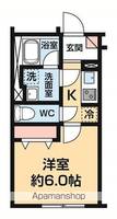 東京都新宿区西五軒町(マンション)の賃貸物件の間取り