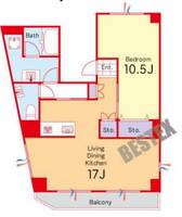 黒川ビルの間取り