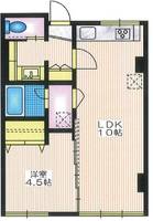 シャトー都立大の間取り