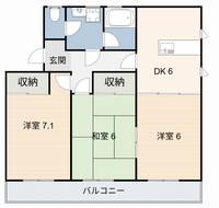 物件の間取り画像