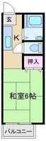 東京都文京区本駒込2(アパート)の賃貸物件の間取り