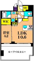 東京都品川区大井1(マンション)の賃貸物件の間取り