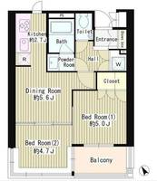 物件の間取り画像