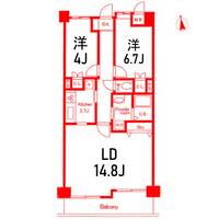 物件の間取り画像