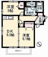 オリーブテラス C棟の間取り