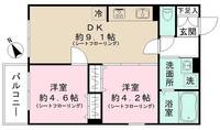 RJカーサ松陰神社の間取り