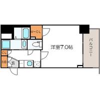 大阪府大阪市中央区南久宝寺町4(マンション)の賃貸物件の間取り