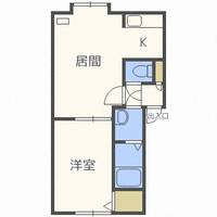 北海道札幌市北区百合が原10(アパート)の賃貸物件の間取り