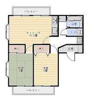 物件の間取り画像