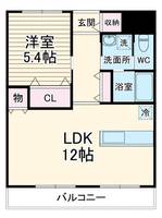 物件の間取り画像