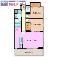 物件の間取り画像