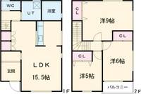 物件の間取り画像