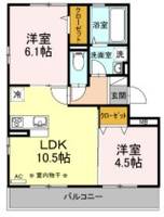 物件の間取り画像